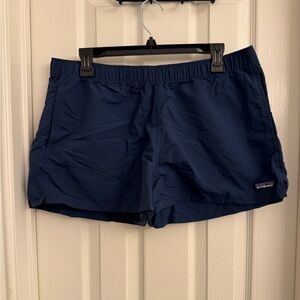 Patagonia Navy Blue Baggies (short)